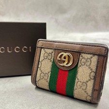 Portefeuille Gucci PVC Ophidia